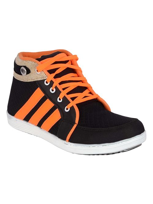black faux leather sneakers - 10889229 - Very Small Image - 1