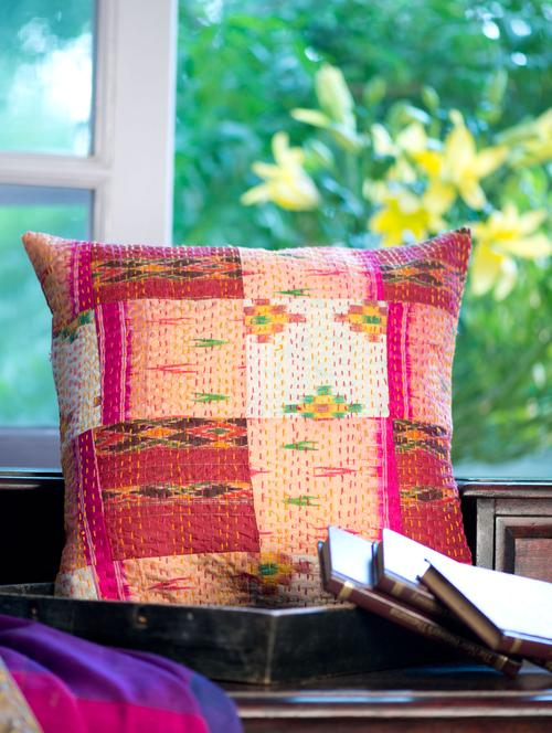 ikat cushion cover - 1089 - Very Small Image - 1