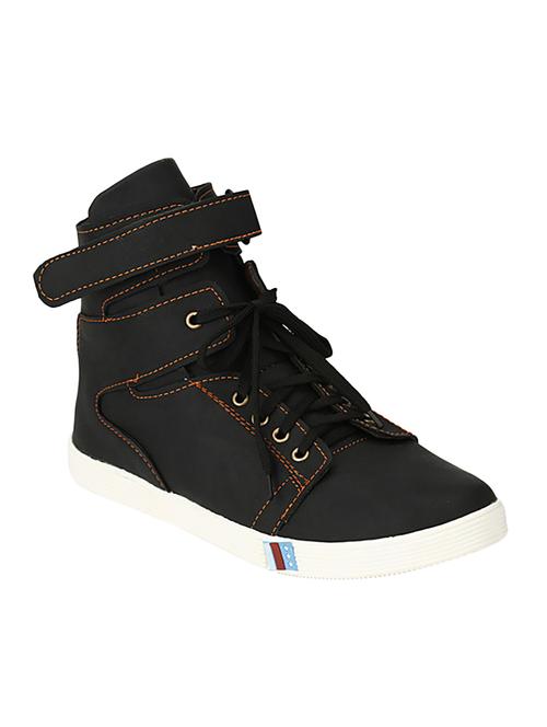black leather sneakers - 10891424 - Very Small Image - 1
