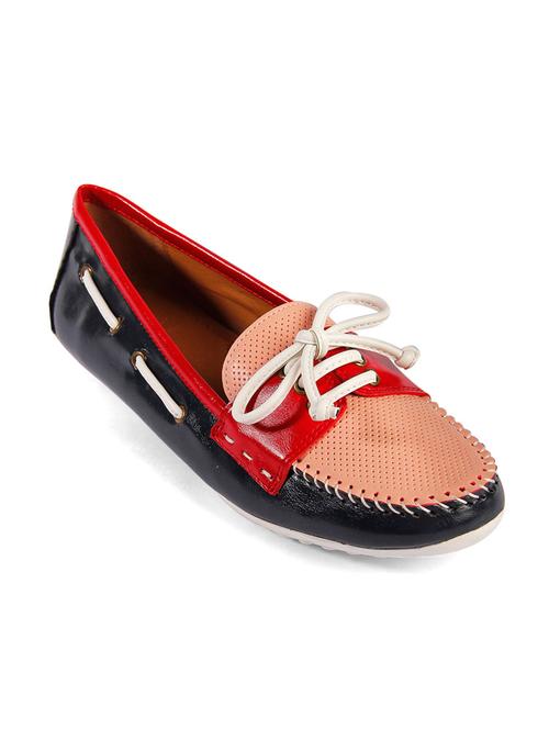 multicoloured faux leather loafers - 10893907 - Very Small Image - 1