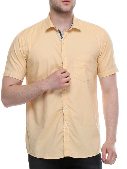 lemon cotton casual shirt - 10898395 - Very Small Image - 1