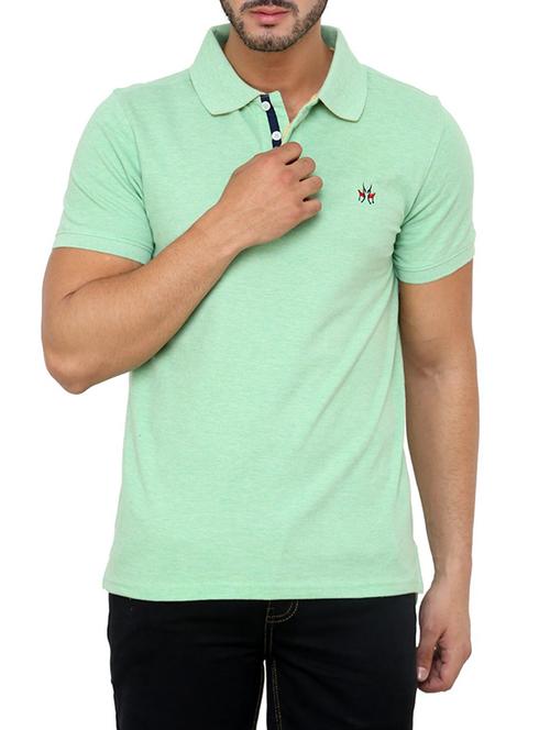 light green cotton tshirt - 10898513 - Very Small Image - 1