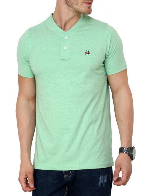 light green cotton tshirt - 10898517 - Very Small Image - 1