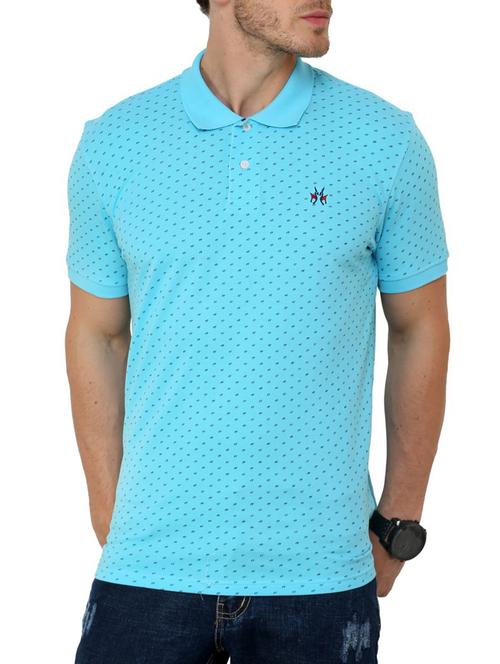 turq cotton tshirt - 10898534 - Very Small Image - 1