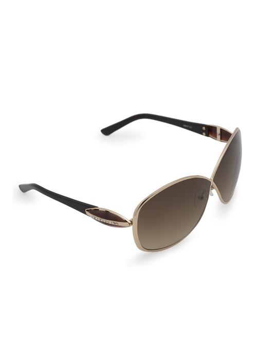 Gold Square Sunglasses - 109 - Very Small Image - 1