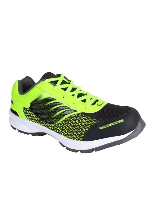 green leatherette sport shoes - 10902067 - Very Small Image - 1