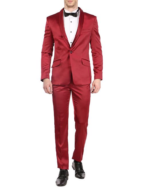 red cotton suit - 10903569 - Very Small Image - 1