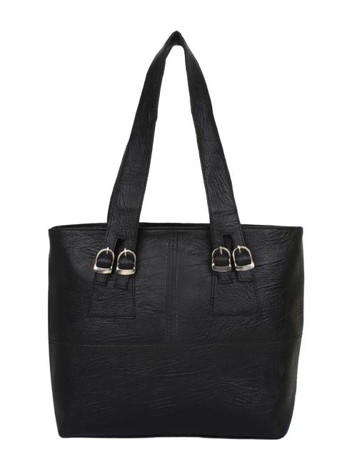 black leatherette handbag - 10908972 - Very Small Image - 1