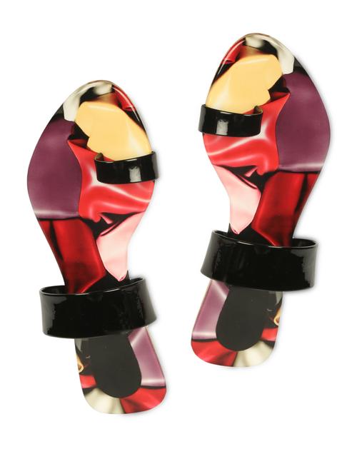 multi colored patent leather sandals - 1090928 - Very Small Image - 1