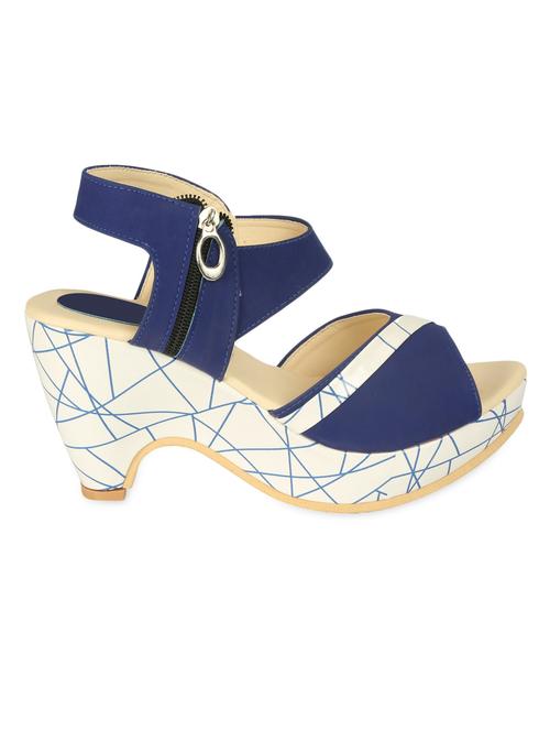 blue back strap sandal - 1090932 - Very Small Image - 1