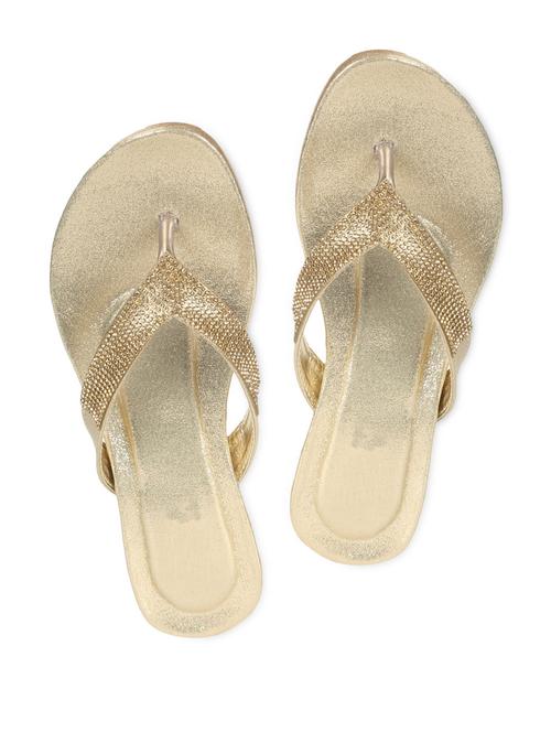 gold toe separator sandal - 1090942 - Very Small Image - 1