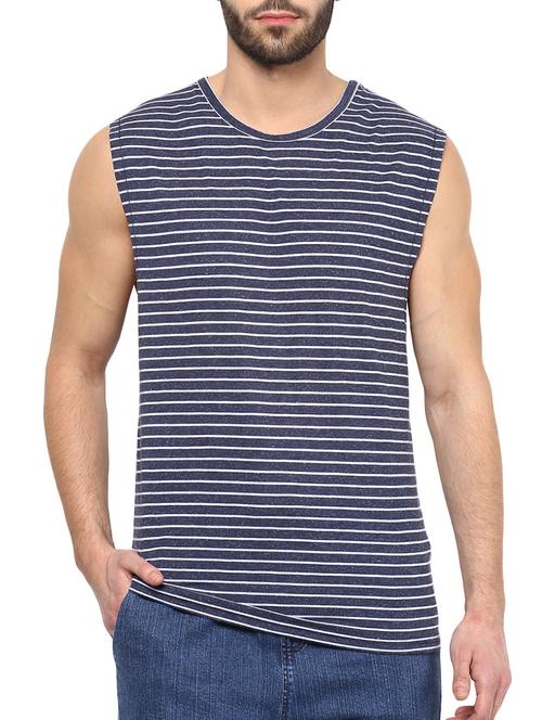 blue cotton tshirt - 10910278 - Very Small Image - 1