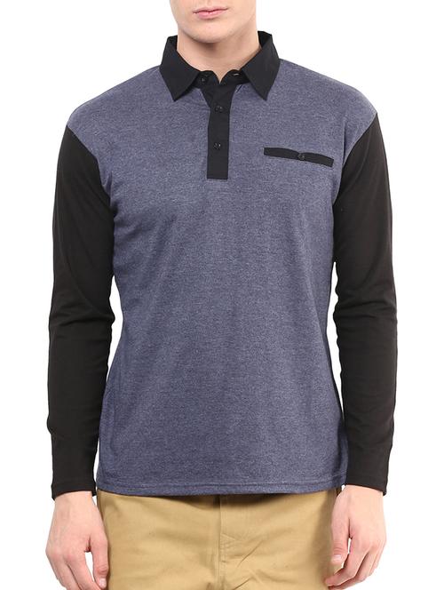 blue cotton tshirt - 10910325 - Very Small Image - 1