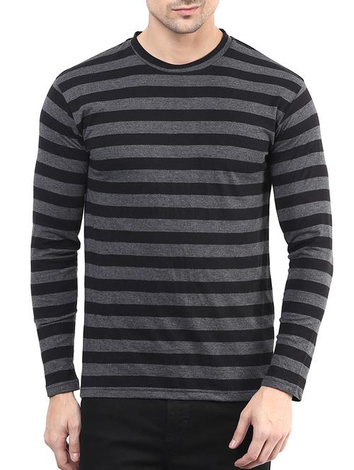black cotton t-shirt - 10910341 - Very Small Image - 1