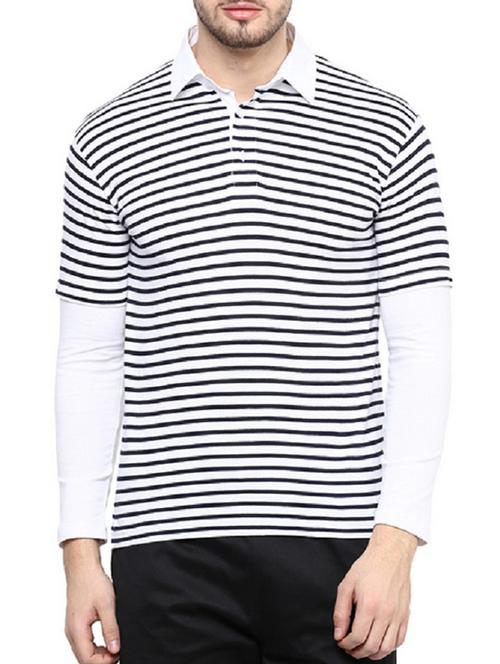 blue cotton tshirt - 10910359 - Very Small Image - 1