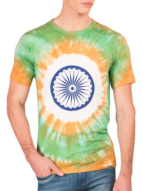 orange cotton tshirt - 10910406 - Very Small Image - 1
