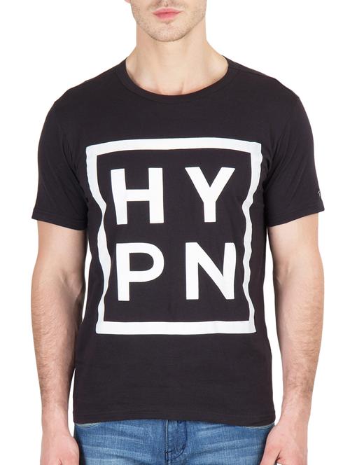 black cotton tshirt - 10910419 - Very Small Image - 1