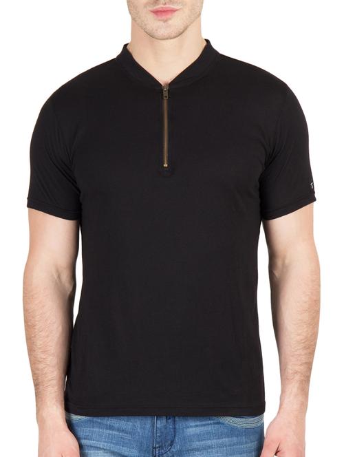 black cotton tshirt - 10910420 - Very Small Image - 1