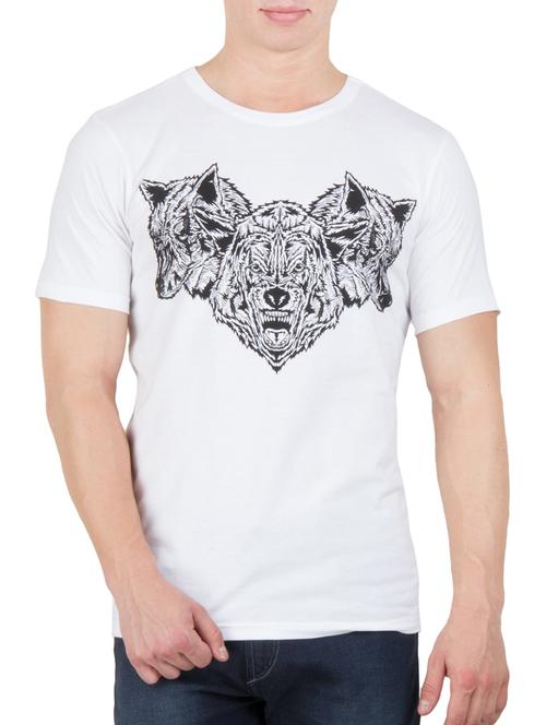 white cotton tshirt - 10910432 - Very Small Image - 1