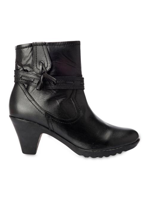 black ankle boots with block heels - 1091107 - Very Small Image - 1