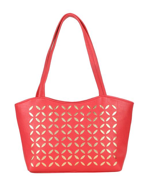 red faux leather handbag - 10911357 - Very Small Image - 1