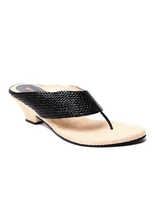 black plastic sandals - 10913625 - Very Small Image - 1