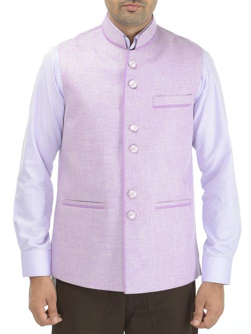 purple cotton jacket - 10925163 - Very Small Image - 1