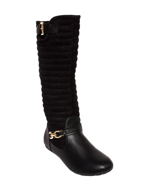 black leatherette boot - 10925521 - Very Small Image - 1