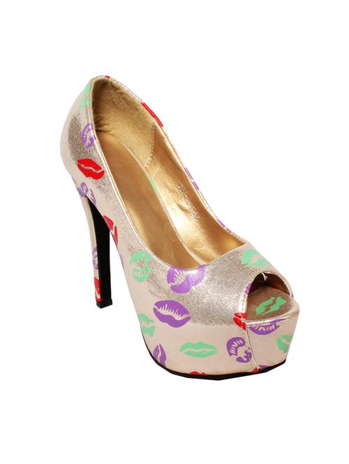 silver leatherette sandal - 10925711 - Very Small Image - 1