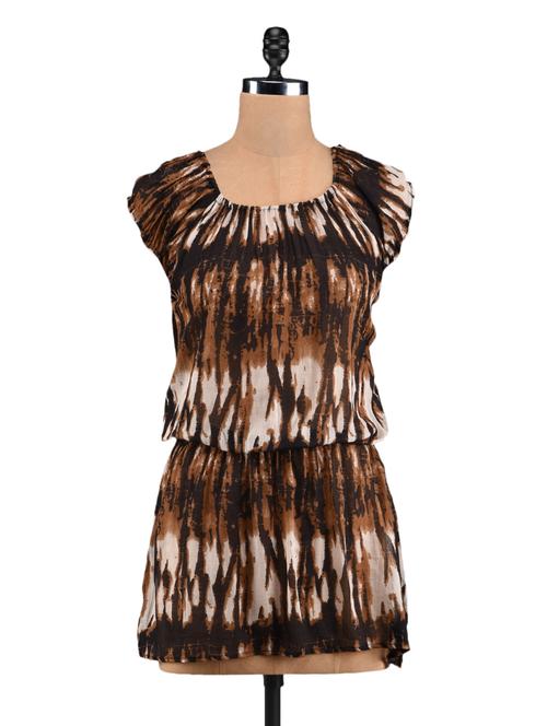 abstract print cotton tunic - 1093858 - Very Small Image - 1
