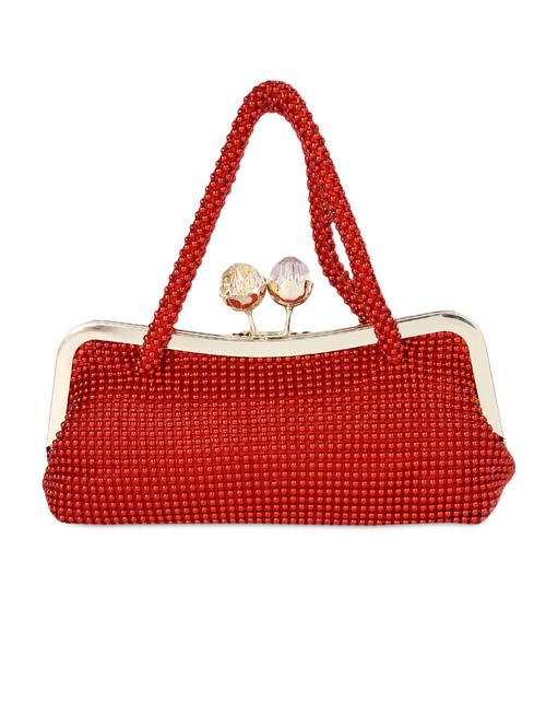 crystal and beads embellished handbag - 1094678 - Very Small Image - 1