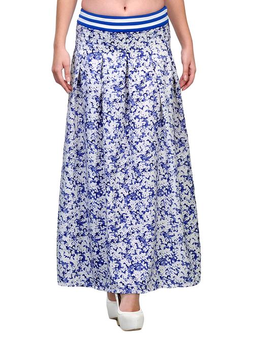 white crepe skirts - 10962248 - Very Small Image - 1