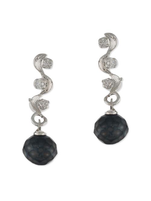 black metal alloy earring - 10962981 - Very Small Image - 1