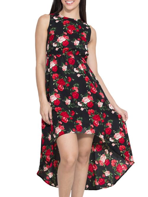 black polyester dress - 10968390 - Very Small Image - 1
