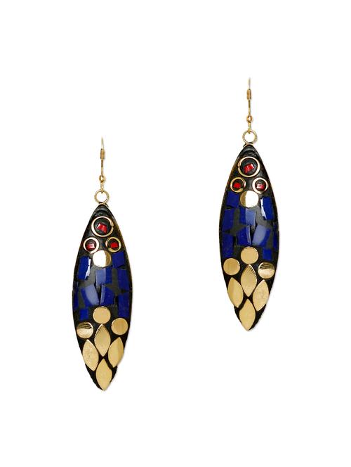 golden metal alloy earring - 10968697 - Very Small Image - 1