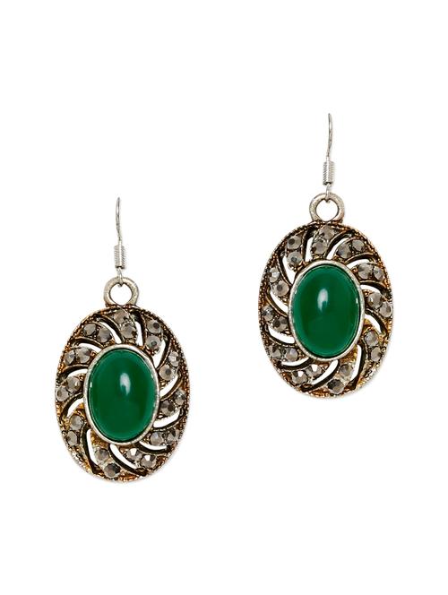 green metal alloy earring - 10968715 - Very Small Image - 1
