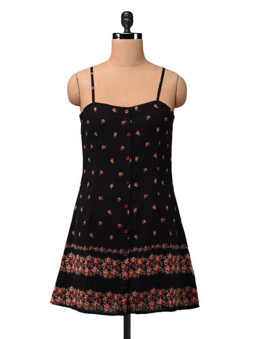 floral print camisole neck georgette tunic - 1097873 - Very Small Image - 1
