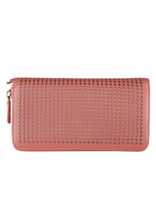 pink leatherette wallet - 10980550 - Very Small Image - 1
