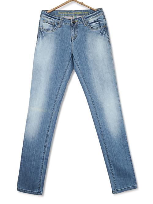 light blue faded jeans - 1098374 - Very Small Image - 1