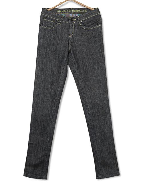 thread embroidered back pocket jeans - 1098376 - Very Small Image - 1