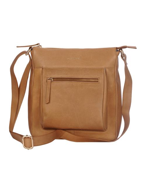 tan leather sling bag - 10985151 - Very Small Image - 1
