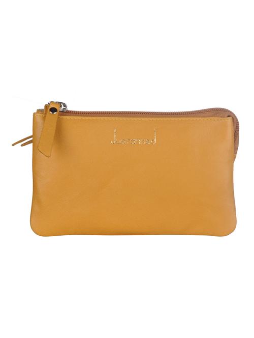yellow leather wallet - 10985158 - Very Small Image - 1
