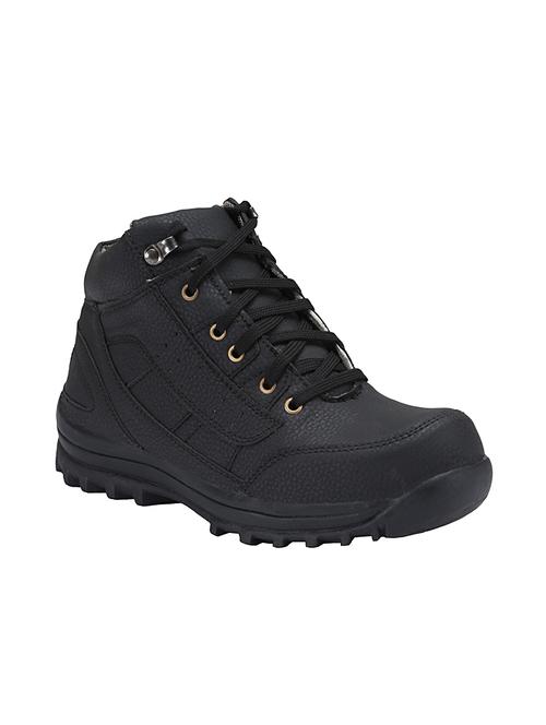 black leatherette boot - 10986146 - Very Small Image - 1