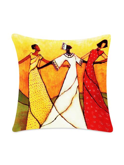 Digital Printed Dancers Cushion cover - 1099514 - Very Small Image - 1