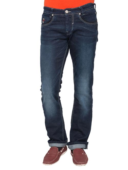 blue denim washed jeans - 11011593 - Very Small Image - 1