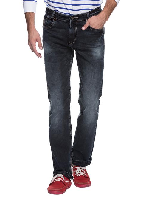 black cotton jeans - 11012169 - Very Small Image - 1