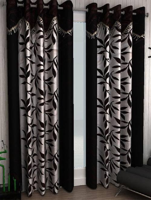 k dã©cor valance style long door curtain - 1 pc - 11014539 - Very Small Image - 1