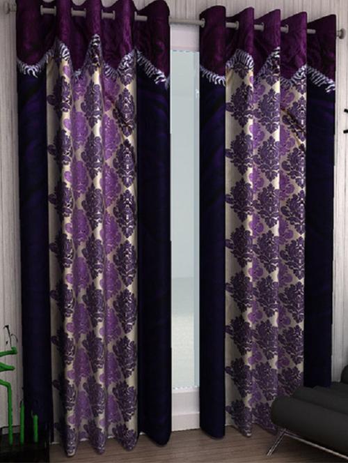 k dã©cor valance style long door curtain - 1 pc - 11014560 - Very Small Image - 1