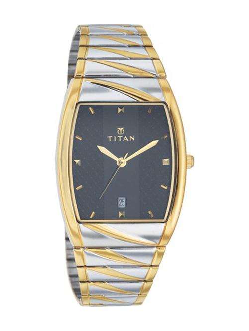 silver and gold stainless steel analog watch - 11014862 - Very Small Image - 1