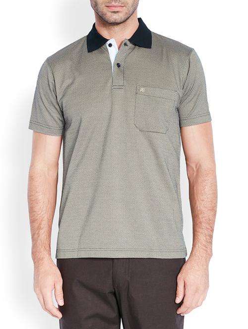 taupe cotton tshirt - 11016138 - Very Small Image - 1